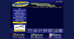 Desktop Screenshot of designsincva.com